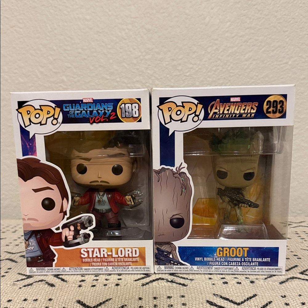 Funko Star-Lord and Groot Figure Set